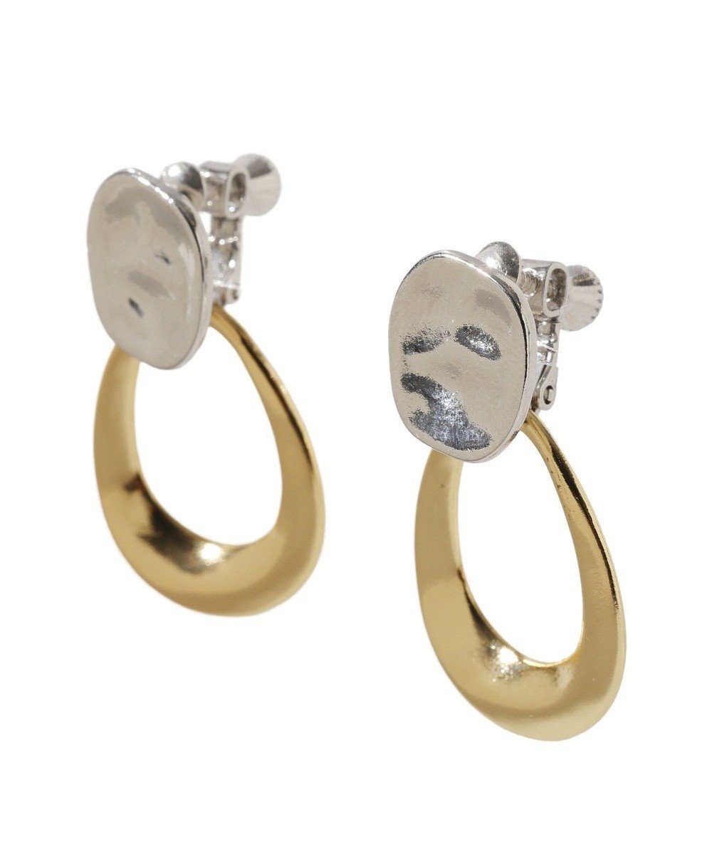 【グリーンパークス/Green Parks】の2WAYニュアンスフープイヤリング インテリア・キッズ・メンズ・レディースファッション・服の通販 founy(ファニー) 　ファッション　Fashion　レディースファッション　Fashion for Women　ジュエリー　Jewelry　ファッションリング　Fashion Rings　イヤリング・フープ・ドロップタイプ　Hoop, Drop & Clip Earrings　おすすめ　Recommended / Our Picks　アクセサリー　Fashion Accessories　イヤリング　Earrings　シンプル　Simple, Minimal　セレモニー　Ceremony　フープ　Hoop, Hoop Earrings　メタル　Metal, Metal Parts　エレガント 上品　Elegant　ビジネス 仕事 通勤　Business / Work / Commuting　Gold|ID: prp329100004868208 ipo3291000000036272840