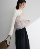 【グリーンパークス/Green Parks】のオーガンジービスチェドッキングプルオーバー 人気、トレンドファッション・服の通販 founy(ファニー) ファッション Fashion レディースファッション Fashion for Women トップス・カットソー Cut & Sew Tops シャツ・ブラウス・オフィスカジュアル Elegant Blouses & Button-Ups ロングTシャツ・Tシャツ Longline T-Shirts & Tees カジュアルプルオーバー・ニットトップス Pullovers & Knit Tops / Casual Pullovers カットソー・ベーシックTシャツ Cut-and-Sewn Tops / Stretch Tees & Basics ビスチェ Bustiers & Corset Tops / Layered Bustier Style 春 Spring カットソー Cut and Sewn Top シンプル Simple, Minimal デニム Denim, Jeans Material ドッキング Docking, Mixed Material ボトム Bottoms, Lower Wear ポケット Pocket, Pocket Detail ミックス Mix, Mixed Style リラックス Relax, Relaxed Fit ワイド Wide, Wide Fit S/S・春夏 SS, Spring/Summer, Warm Season おすすめ Recommended / Our Picks 夏 Summer エレガント 上品 Elegant thumbnail Gray|ID: prp329100004868211 ipo3291000000036272848