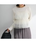 【グリーンパークス/Green Parks】のオーガンジービスチェドッキングプルオーバー 人気、トレンドファッション・服の通販 founy(ファニー) ファッション Fashion レディースファッション Fashion for Women トップス・カットソー Cut & Sew Tops シャツ・ブラウス・オフィスカジュアル Elegant Blouses & Button-Ups ロングTシャツ・Tシャツ Longline T-Shirts & Tees カジュアルプルオーバー・ニットトップス Pullovers & Knit Tops / Casual Pullovers カットソー・ベーシックTシャツ Cut-and-Sewn Tops / Stretch Tees & Basics ビスチェ Bustiers & Corset Tops / Layered Bustier Style 春 Spring カットソー Cut and Sewn Top シンプル Simple, Minimal デニム Denim, Jeans Material ドッキング Docking, Mixed Material ボトム Bottoms, Lower Wear ポケット Pocket, Pocket Detail ミックス Mix, Mixed Style リラックス Relax, Relaxed Fit ワイド Wide, Wide Fit S/S・春夏 SS, Spring/Summer, Warm Season おすすめ Recommended / Our Picks 夏 Summer エレガント 上品 Elegant thumbnail Ecru|ID: prp329100004868211 ipo3291000000036272850