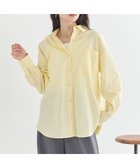 【アースミュージックアンドエコロジー/earth music&ecology】のバックツイストオーバーシャツ 人気、トレンドファッション・服の通販 founy(ファニー) ファッション Fashion レディースファッション Fashion for Women トップス・カットソー Cut & Sew Tops シャツ・ブラウス・オフィスカジュアル Elegant Blouses & Button-Ups 春 Spring シンプル Simple, Minimal ツイスト Tweed, Tweed Fabric デニム Denim, Jeans Material ポケット Pocket, Pocket Detail ロング Long, Long-Length S/S・春夏 SS, Spring/Summer, Warm Season 夏 Summer ビジネス 仕事 通勤 Business / Work / Commuting thumbnail Light Yellow|ID: prp329100004868212 ipo3291000000036272854