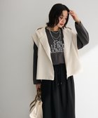 【グリーンパークス/Green Parks】のフード付ベスト 人気、トレンドファッション・服の通販 founy(ファニー) ファッション Fashion レディースファッション Fashion for Women アウター Coat / Outerwear Collection トップス・カットソー Cut & Sew Tops ベスト&ジレ / 重ね着スタイル Vests & Gilets おすすめ Recommended / Our Picks インナー Innerwear バランス Balance, Style Balance ベスト Vest, Waistcoat ポケット Pocket, Pocket Detail エレガント 上品 Elegant 夏 Summer 春 Spring S/S・春夏 SS, Spring/Summer, Warm Season thumbnail Ecru|ID: prp329100004868213 ipo3291000000036272860