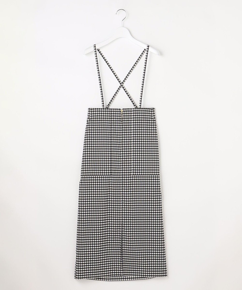 【エニィ スィス/any SiS】の【2WAY】フロントジップタイト スカート インテリア・キッズ・メンズ・レディースファッション・服の通販 founy(ファニー) 　ファッション　Fashion　レディースファッション　Fashion for Women　スカート　Skirts　春　Spring　秋　Autumn　カットソー　Cut and Sewn Top　ギンガム　Gingham, Gingham Fabric　サスペンダー　Suspenders, Braces　シンプル　Simple, Minimal　ストレッチ　Stretch, Stretchy Fabric　スリット　Slit, Slit Detail　チェック　Check, Plaid, Tartan　チャーム　Charm, Pendant　バランス　Balance, Style Balance　パッチ　Patch, Appliqué　フェミニン　Feminine, Girly　フリル　Frill, Ruffle　フロント　Front, Front Design　ペプラム　Peplum, Flared Hem　ポケット　Pocket, Pocket Detail　A/W・秋冬　Autumn/Winter　S/S・春夏　SS, Spring/Summer, Warm Season　おすすめ　Recommended / Our Picks　夏　Summer　エレガント 上品　Elegant　新作・新入荷　New Arrivals / New In　ギンガム|ID: prp329100004868214 ipo3291000000036272864