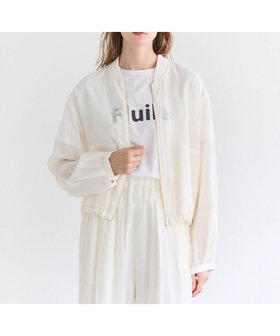 【ベイジ,/BEIGE,】 SERAPHIN / ライトシアーギャザー ブルゾン人気、トレンドファッション・服の通販 founy(ファニー) ファッション Fashion レディースファッション Fashion for Women アウター Coat / Outerwear Collection レディースジャケット・軽アウター Jackets ブルゾンジャケット・スポーティアウター Blouson Jackets なめらか Smooth, Silky Texture カットソー Cut and Sewn Top ギャザー Gathered, Ruffled シルク Silk, 100% Silk ジャケット Jacket, Outerwear デニム Denim, Jeans Material バランス Balance, Style Balance ブラウジング Blouson Silhouette, Cinched Waist ブルゾン Blouson, Bomber Jacket エレガント 上品 Elegant 夏 Summer 春 Spring S/S・春夏 SS, Spring/Summer, Warm Season ビジネス 仕事 通勤 Business / Work / Commuting |ID:prp329100004868221