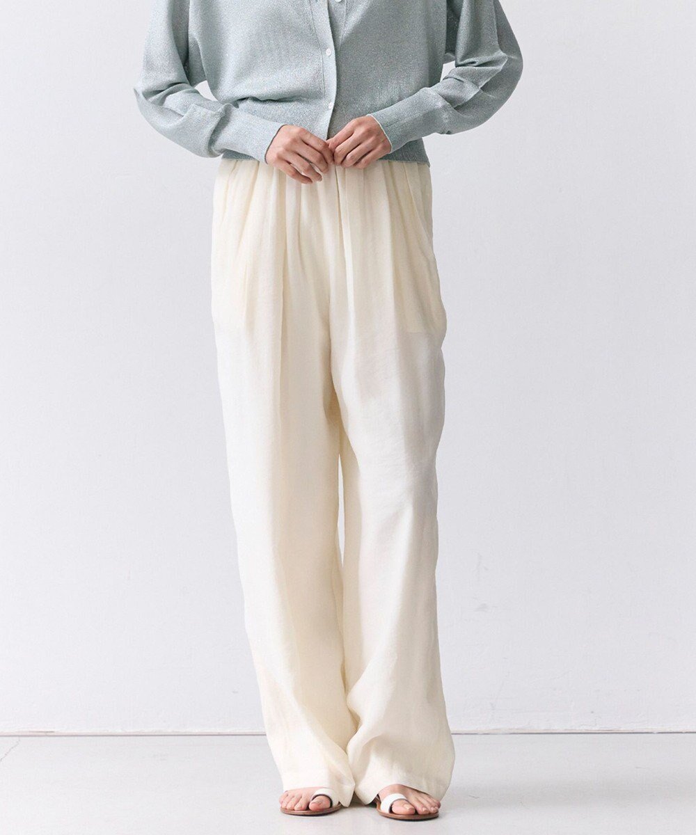 【ベイジ,/BEIGE,】のSERAPHIN / ライトシアー イージーワイドパンツ 人気、トレンドファッション・服の通販 founy(ファニー) 　ファッション　Fashion　レディースファッション　Fashion for Women　パンツ　Pants & Trousers　なめらか　Smooth, Silky Texture　ギャザー　Gathered, Ruffled　シルク　Silk, 100% Silk　ジャケット　Jacket, Outerwear　セットアップ　Set-Up, Coordinated Outfit　バランス　Balance, Style Balance　フラット　Flat, Flat Shoes　ワイド　Wide, Wide Fit　ビジネス 仕事 通勤　Business / Work / Commuting　夏　Summer　春　Spring　S/S・春夏　SS, Spring/Summer, Warm Season　 other-1|ID: prp329100004868224 ipo3291000000036272899