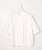 【エニィ スィス/any SiS】のバンドカラーフロントタック ブラウス 人気、トレンドファッション・服の通販 founy(ファニー) ファッション Fashion レディースファッション Fashion for Women トップス・カットソー Cut & Sew Tops シャツ・ブラウス・オフィスカジュアル Elegant Blouses & Button-Ups おすすめ Recommended / Our Picks とろみ Fluid, Flowy Fabric カフス Cuff Design シンプル Simple, Minimal ジャケット Jacket, Outerwear ジョーゼット Georgette, Semi-Sheer Fabric エレガント 上品 Elegant 夏 Summer 新作・新入荷 New Arrivals / New In 春 Spring S/S・春夏 SS, Spring/Summer, Warm Season ビジネス 仕事 通勤 Business / Work / Commuting thumbnail オフ|ID: prp329100004868228 ipo3291000000036272913