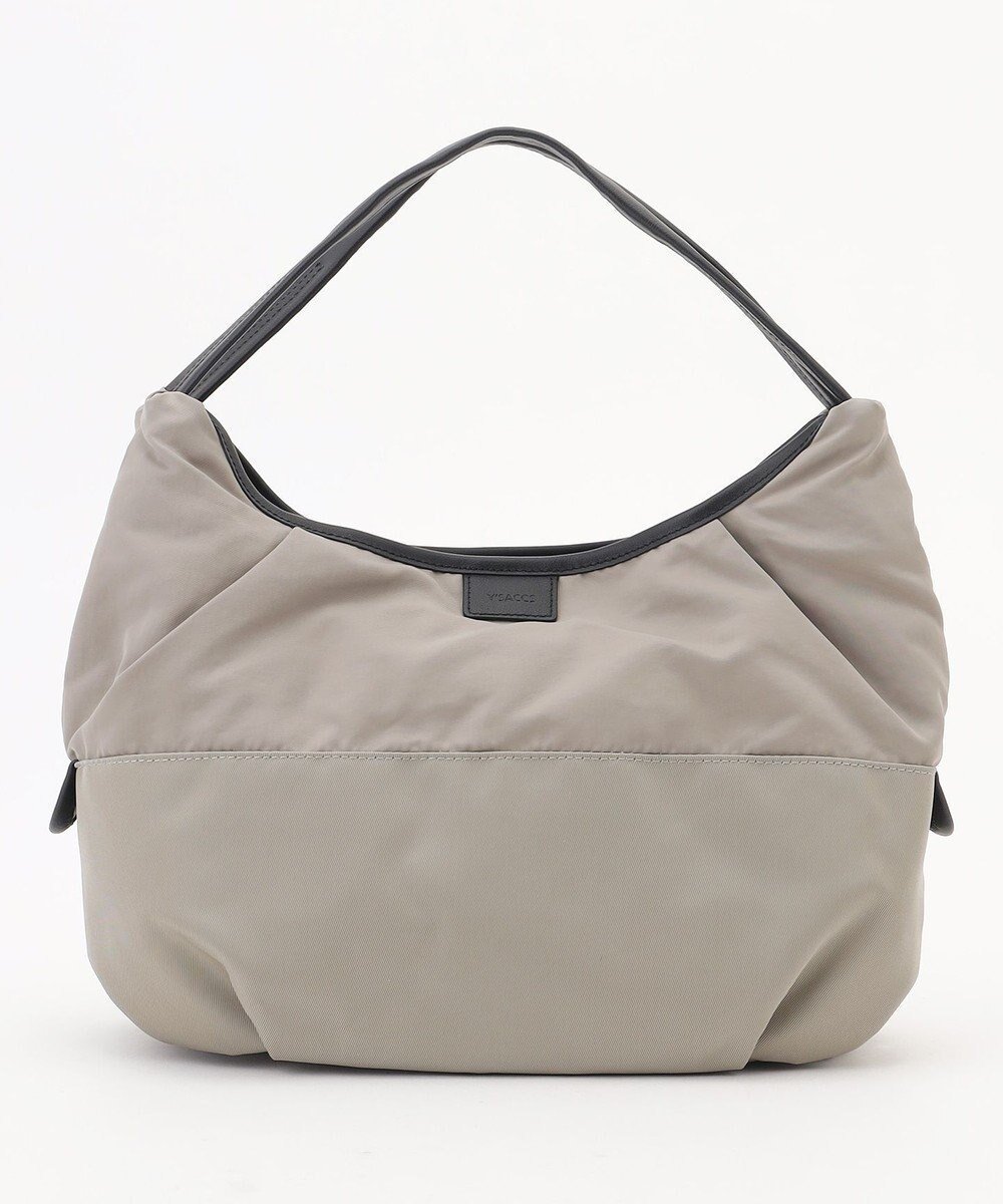 【イザック/Y'SACCS】のシワナイロン2WAYトートバッグ Sサイズ インテリア・キッズ・メンズ・レディースファッション・服の通販 founy(ファニー) 　ファッション　Fashion　レディースファッション　Fashion for Women　バッグ　Bags　スマート　Smart, Elegant　トレンド　Trend, Trending Now　バランス　Balance, Style Balance　ポケット　Pocket, Pocket Detail　マグネット　Magnet, Magnetic Closure　ワッシャー　Washer, Crinkled Finish　人気　Popular, Best Seller　グレー|ID: prp329100004868241 ipo3291000000036272968