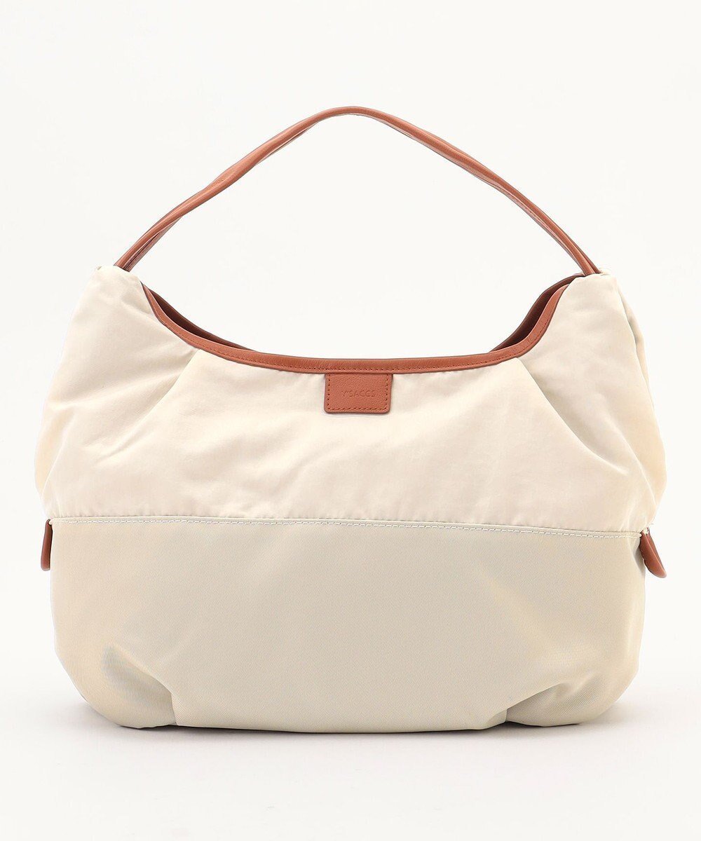 【イザック/Y'SACCS】のシワナイロン2WAYトートバッグ Sサイズ インテリア・キッズ・メンズ・レディースファッション・服の通販 founy(ファニー) 　ファッション　Fashion　レディースファッション　Fashion for Women　バッグ　Bags　スマート　Smart, Elegant　トレンド　Trend, Trending Now　バランス　Balance, Style Balance　ポケット　Pocket, Pocket Detail　マグネット　Magnet, Magnetic Closure　ワッシャー　Washer, Crinkled Finish　人気　Popular, Best Seller　アイボリー|ID: prp329100004868241 ipo3291000000036272969