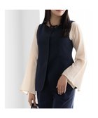 【テチチ/Te chichi】のスクエアネックジレ【AOYAMA FASHION ASSOCIATION × Te chichi】 人気、トレンドファッション・服の通販 founy(ファニー) ファッション Fashion レディースファッション Fashion for Women アウター Coat / Outerwear Collection レディースジャケット・軽アウター Jackets インナー Innerwear カットソー Cut and Sewn Top サークル Circle, Round Design ジャケット Jacket, Outerwear スクエア Square, Square Shape セットアップ Set-Up, Coordinated Outfit デコルテ Décolleté, Neckline バランス Balance, Style Balance フロント Front, Front Design A/W・秋冬 Autumn/Winter S/S・春夏 SS, Spring/Summer, Warm Season おすすめ Recommended / Our Picks 夏 Summer ビジネス 仕事 通勤 Business / Work / Commuting thumbnail ネイビー|ID: prp329100004868245 ipo3291000000036272985