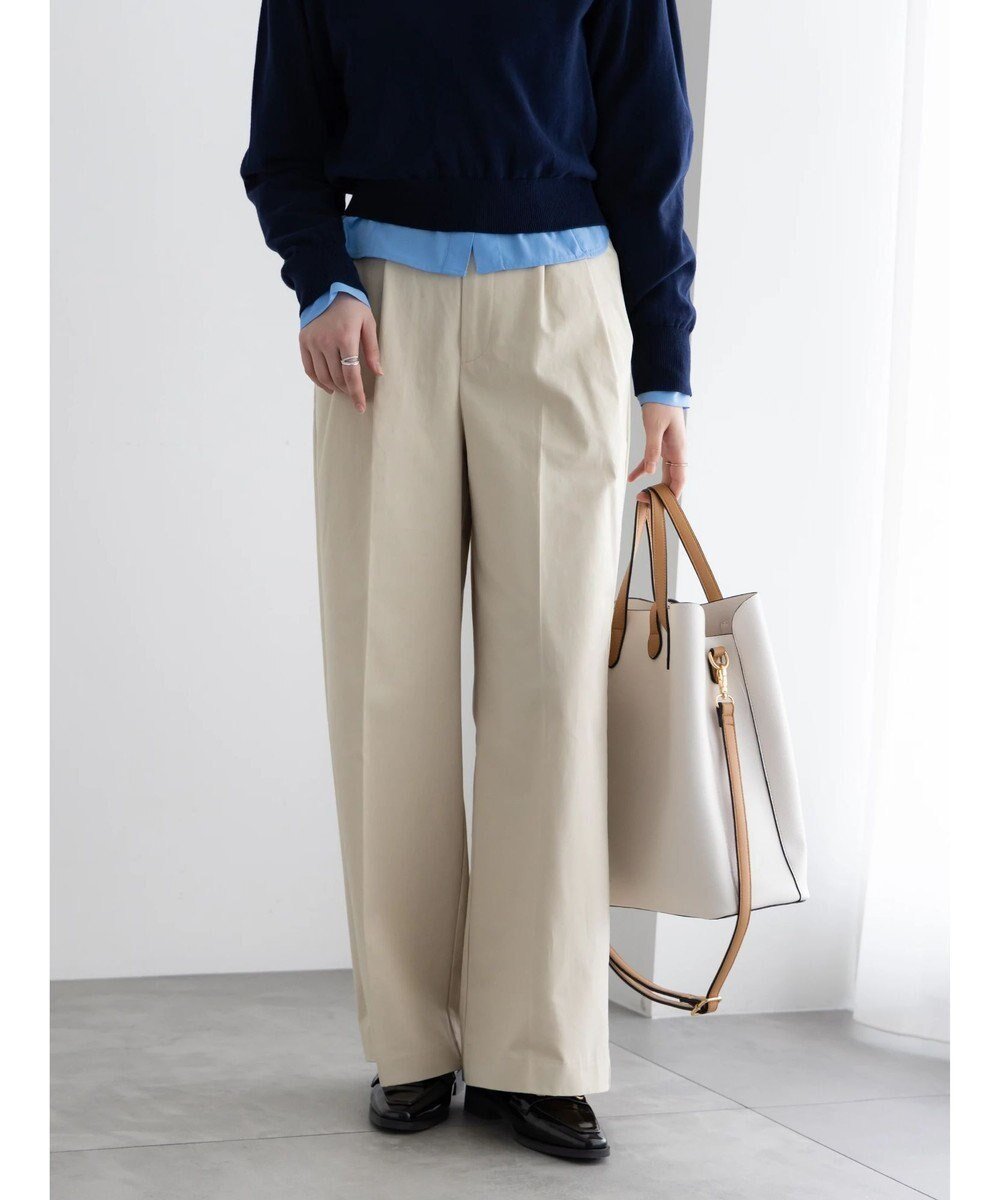 【テチチ/Te chichi】の2タックチノパンツ【AOYAMA FASHION ASSOCIATION × Te chichi】 人気、トレンドファッション・服の通販 founy(ファニー) 　ファッション　Fashion　レディースファッション　Fashion for Women　パンツ　Pants & Trousers　おすすめ　Recommended / Our Picks　サークル　Circle, Round Design　バランス　Balance, Style Balance　フロント　Front, Front Design　ベスト　Vest, Waistcoat　ポケット　Pocket, Pocket Detail　ワイド　Wide, Wide Fit　夏　Summer　S/S・春夏　SS, Spring/Summer, Warm Season　A/W・秋冬　Autumn/Winter　ビジネス 仕事 通勤　Business / Work / Commuting　 other-1|ID: prp329100004868247 ipo3291000000036272989