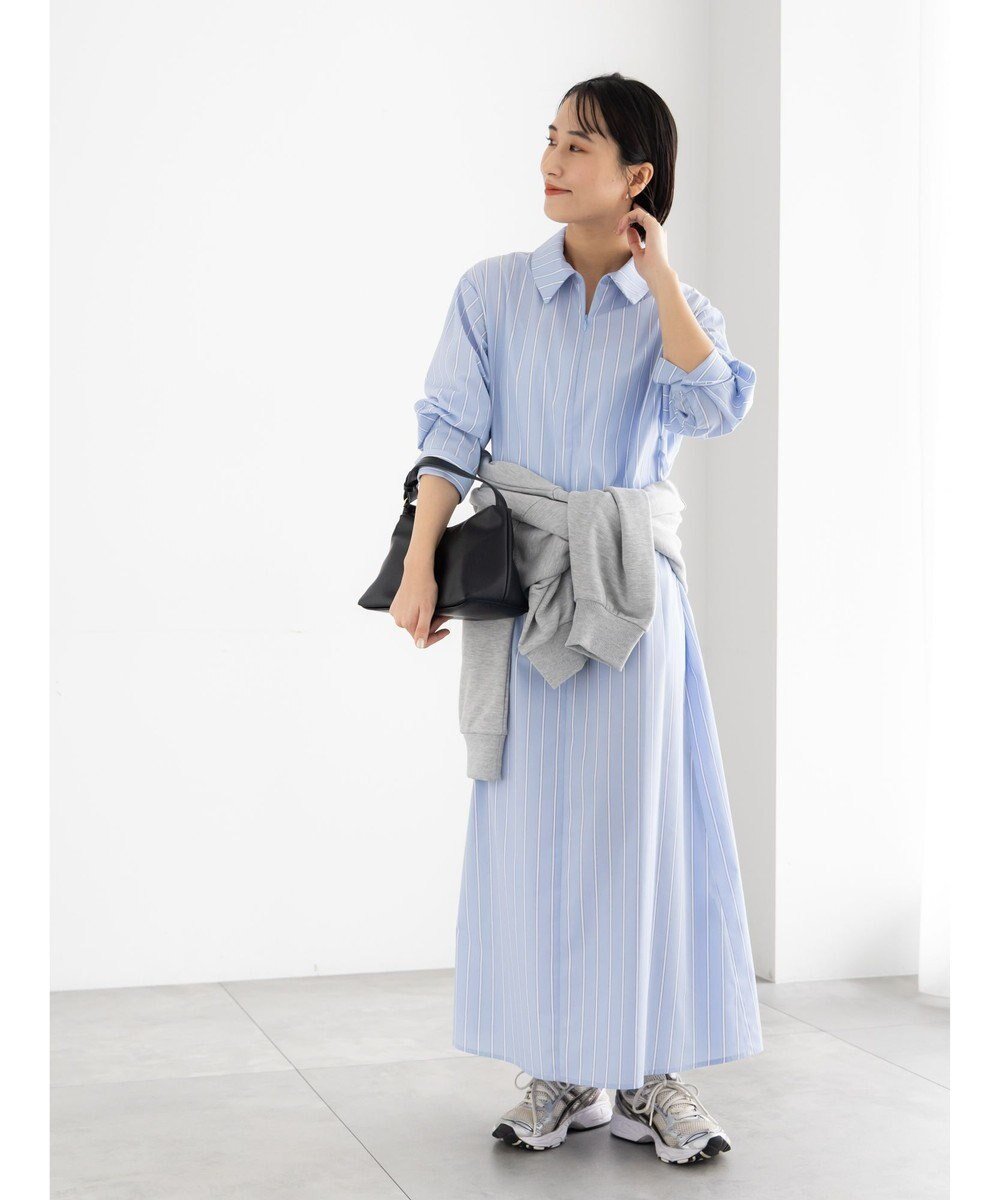 【テチチ/Te chichi】のサイドホックフロントジップワンピース 人気、トレンドファッション・服の通販 founy(ファニー) 　ファッション　Fashion　レディースファッション　Fashion for Women　ワンピース　Dresses　シンプル　Simple, Minimal　エレガント 上品　Elegant　夏　Summer　S/S・春夏　SS, Spring/Summer, Warm Season　A/W・秋冬　Autumn/Winter　 other-1|ID: prp329100004868252 ipo3291000000036273004