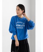 【テチチ/Te chichi】の裏毛ロゴプルオーバー 人気、トレンドファッション・服の通販 founy(ファニー) ファッション Fashion レディースファッション Fashion for Women トップス・カットソー Cut & Sew Tops シャツ・ブラウス・オフィスカジュアル Elegant Blouses & Button-Ups ロングTシャツ・Tシャツ Longline T-Shirts & Tees カジュアルプルオーバー・ニットトップス Pullovers & Knit Tops / Casual Pullovers カットソー・ベーシックTシャツ Cut-and-Sewn Tops / Stretch Tees & Basics カットソー Cut and Sewn Top デニム Denim, Jeans Material プリント Print, Printed Pattern 夏 Summer S/S・春夏 SS, Spring/Summer, Warm Season A/W・秋冬 Autumn/Winter thumbnail ブルー|ID: prp329100004868253 ipo3291000000036273011