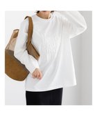 【テチチ/Te chichi】のエンブロイダリーロゴTシャツ 人気、トレンドファッション・服の通販 founy(ファニー) ファッション Fashion レディースファッション Fashion for Women トップス・カットソー Cut & Sew Tops シャツ・ブラウス・オフィスカジュアル Elegant Blouses & Button-Ups ロングTシャツ・Tシャツ Longline T-Shirts & Tees カットソー・ベーシックTシャツ Cut-and-Sewn Tops / Stretch Tees & Basics インナー Innerwear カットソー Cut and Sewn Top ジャケット Jacket, Outerwear スラックス Slacks, Dress Pants スリーブ Sleeve, Long Sleeve / Short Sleeve デニム Denim, Jeans Material ベスト Vest, Waistcoat ロング Long, Long-Length ワイド Wide, Wide Fit 夏 Summer S/S・春夏 SS, Spring/Summer, Warm Season A/W・秋冬 Autumn/Winter thumbnail アイボリー|ID: prp329100004868254 ipo3291000000036273015