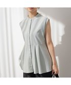 【組曲/KUMIKYOKU】の【先行予約】ツイルジャージーペプラム カットソー 人気、トレンドファッション・服の通販 founy(ファニー) ファッション Fashion レディースファッション Fashion for Women トップス・カットソー Cut & Sew Tops シャツ・ブラウス・オフィスカジュアル Elegant Blouses & Button-Ups ロングTシャツ・Tシャツ Longline T-Shirts & Tees カットソー・ベーシックTシャツ Cut-and-Sewn Tops / Stretch Tees & Basics 春 Spring カットソー Cut and Sewn Top カフス Cuff Design ツイル Twist, Twisted Detail ロング Long, Long-Length S/S・春夏 SS, Spring/Summer, Warm Season おすすめ Recommended / Our Picks 夏 Summer エレガント 上品 Elegant thumbnail スモーキーミント系|ID: prp329100004868260 ipo3291000000036273038