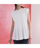 【組曲/KUMIKYOKU】の【先行予約】ツイルジャージーペプラム カットソー ホワイト系|ID: prp329100004868260 ipo3291000000036283497