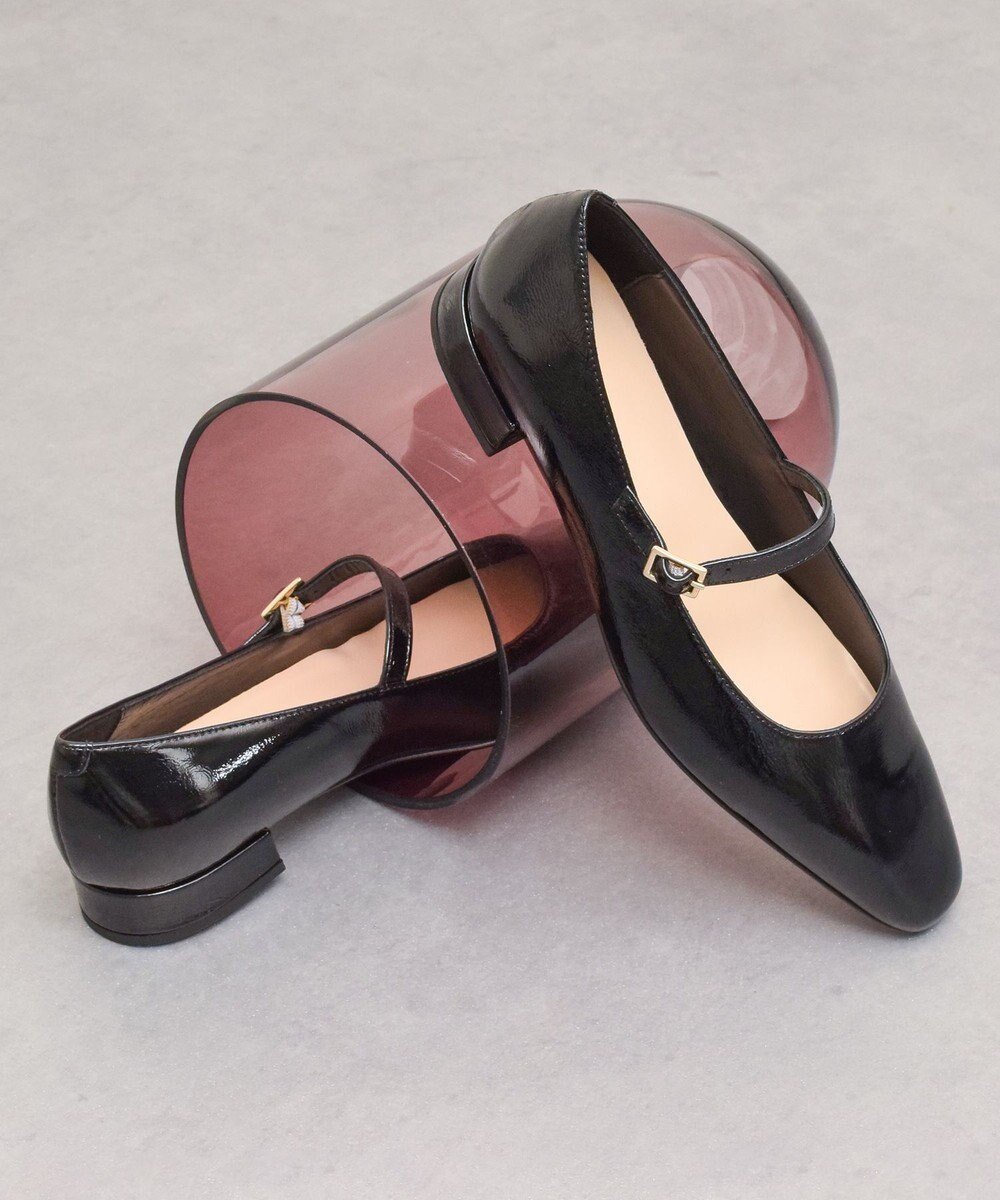 【インター ショシュール/INTER-CHAUSSURES】の【FABIO RUSCONI】スクエアトウワンストラップパンプス インテリア・キッズ・メンズ・レディースファッション・服の通販 founy(ファニー) 　ファッション　Fashion　レディースファッション　Fashion for Women　イタリア　Italy　ベーシック　Basic, Essential　ブラックコンビ|ID: prp329100004868262 ipo3291000000036273046