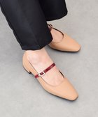 【インター ショシュール/INTER-CHAUSSURES】の【FABIO RUSCONI】スクエアトウワンストラップパンプス 人気、トレンドファッション・服の通販 founy(ファニー) ファッション Fashion レディースファッション Fashion for Women イタリア Italy ベーシック Basic, Essential thumbnail ベージュコンビ|ID: prp329100004868262 ipo3291000000036273047