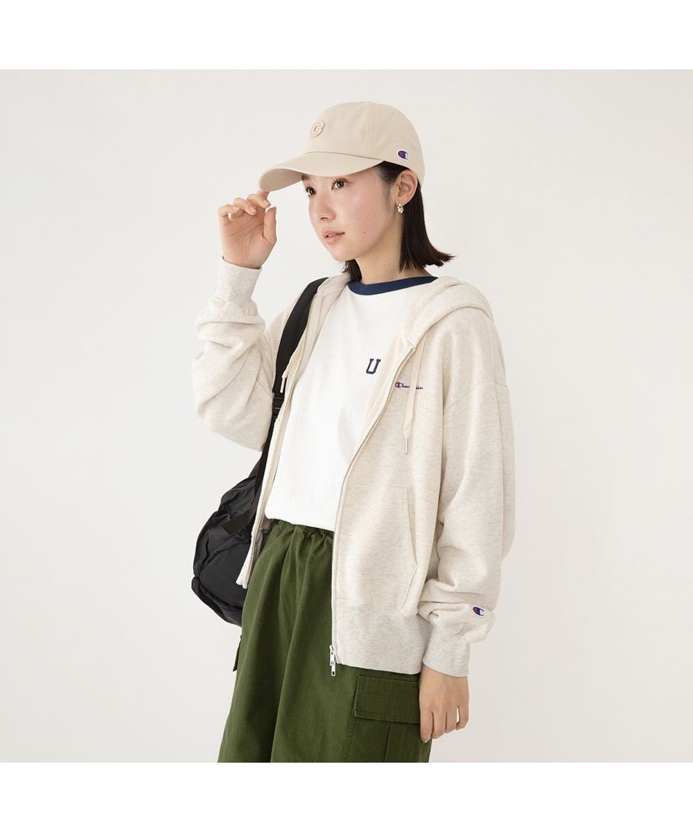 【林八百吉商店/HAYASHIYAOKICHI】のChampion Cロゴロングキャップ インテリア・キッズ・メンズ・レディースファッション・服の通販 founy(ファニー) 　ファッション　Fashion　レディースファッション　Fashion for Women　キャップ&ハット　Hats & Caps　キャップ　Cap, Baseball Cap　シンプル　Simple, Minimal　ツイル　Twist, Twisted Detail　フロント　Front, Front Design　帽子　Hat, Headwear　ベージュ|ID: prp329100004868264 ipo3291000000036273053