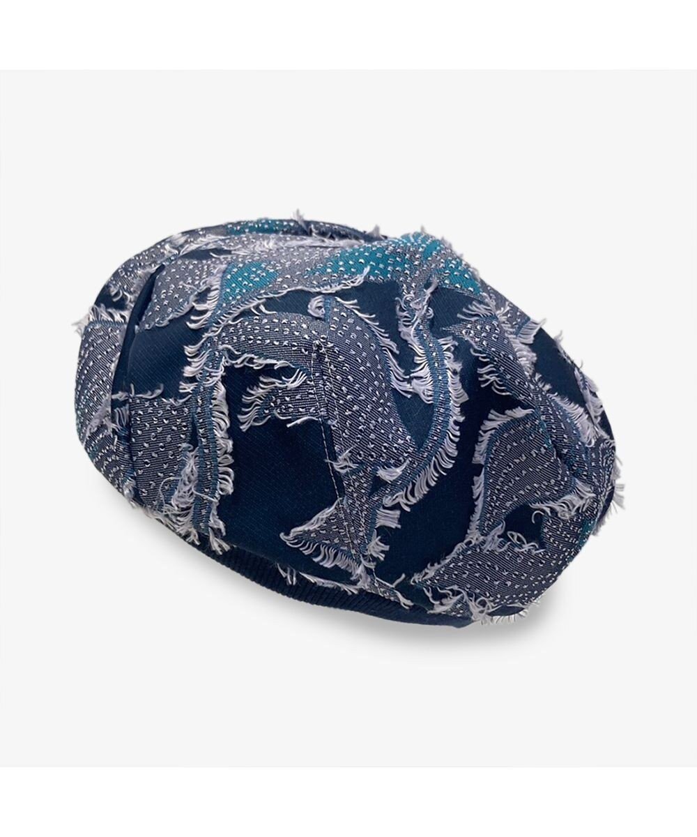 【林八百吉商店/HAYASHIYAOKICHI】のe-zoo HANA UZUMAKI インテリア・キッズ・メンズ・レディースファッション・服の通販 founy(ファニー) 　ファッション　Fashion　レディースファッション　Fashion for Women　キャップ&ハット　Hats & Caps　カットジャガード　Cut Jacquard　キュプラ　Cupro, Eco Fabric　フィット　Fit, Slim Fit　モチーフ　Motif, Design Theme　人気　Popular, Best Seller　帽子　Hat, Headwear　夜|ID: prp329100004868265 ipo3291000000036273058