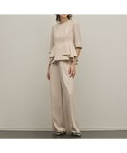 【グレース コンチネンタル/GRACE CONTINENTAL】のトリアセタックワイドパンツ 人気、トレンドファッション・服の通販 founy(ファニー) ファッション Fashion レディースファッション Fashion for Women パンツ Pants & Trousers ジョーゼット Georgette, Semi-Sheer Fabric ストレッチ Stretch, Stretchy Fabric パイピング Piping, Trim Design ワイド Wide, Wide Fit 夏 Summer 春 Spring S/S・春夏 SS, Spring/Summer, Warm Season thumbnail ベージュ|ID: prp329100004868270 ipo3291000000036273073