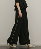 【グレース コンチネンタル/GRACE CONTINENTAL】のトリアセタックワイドパンツ 人気、トレンドファッション・服の通販 founy(ファニー) ファッション Fashion レディースファッション Fashion for Women パンツ Pants & Trousers ジョーゼット Georgette, Semi-Sheer Fabric ストレッチ Stretch, Stretchy Fabric パイピング Piping, Trim Design ワイド Wide, Wide Fit 夏 Summer 春 Spring S/S・春夏 SS, Spring/Summer, Warm Season thumbnail ブラック|ID: prp329100004868270 ipo3291000000036273074