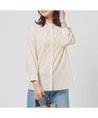 【ジェイ プレス/J.PRESS】のストライプ×エンブロイダリー バンドカラー ブラウス 人気、トレンドファッション・服の通販 founy(ファニー) ファッション Fashion レディースファッション Fashion for Women トップス・カットソー Cut & Sew Tops シャツ・ブラウス・オフィスカジュアル Elegant Blouses & Button-Ups イエロー Yellow エンブロイダリー Embroidery Design ストライプ Stripe, Striped Pattern レース Lace, Lace Fabric エレガント 上品 Elegant 夏 Summer 春 Spring S/S・春夏 SS, Spring/Summer, Warm Season thumbnail イエロー×ホワイト系|ID: prp329100004868273 ipo3291000000036273082