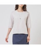 【ジェイ プレス/J.PRESS】のスムースジャージー カットソー 人気、トレンドファッション・服の通販 founy(ファニー) ファッション Fashion レディースファッション Fashion for Women トップス・カットソー Cut & Sew Tops シャツ・ブラウス・オフィスカジュアル Elegant Blouses & Button-Ups ロングTシャツ・Tシャツ Longline T-Shirts & Tees カットソー・ベーシックTシャツ Cut-and-Sewn Tops / Stretch Tees & Basics イエロー Yellow インナー Innerwear カットソー Cut and Sewn Top カーディガン Cardigan, Knitwear シアー Sheer, See-Through シルケット Silket, Silky Cotton シンプル Simple, Minimal ジャケット Jacket, Outerwear トレンド Trend, Trending Now ボーダー Border, Stripe エレガント 上品 Elegant 夏 Summer 春 Spring S/S・春夏 SS, Spring/Summer, Warm Season thumbnail グレージュ系|ID: prp329100004868275 ipo3291000000036273089