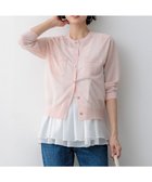 【23区/NIJYUSANKU】の【先行予約/WEB 一部店舗限定カラーあり】シャイニーシアー フラップポケット カーディガン 人気、トレンドファッション・服の通販 founy(ファニー) ファッション Fashion レディースファッション Fashion for Women トップス・カットソー Cut & Sew Tops カーディガン・羽織り Layered Style Cardigans 春 Spring カーディガン Cardigan, Knitwear コンパクト Compact, Small Size シアー Sheer, See-Through デニム Denim, Jeans Material 人気 Popular, Best Seller フェミニン Feminine, Girly フラップ Flap, Flap Pocket フレア Flare, Flared ポケット Pocket, Pocket Detail ヨーク Yoke, Yoke Design ワイド Wide, Wide Fit S/S・春夏 SS, Spring/Summer, Warm Season 夏 Summer 旅行 Travel エレガント 上品 Elegant 2026年 2026 thumbnail [WEB&一部店舗限定]ピンク系|ID: prp329100004868284 ipo3291000000036273122