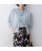 【23区/NIJYUSANKU】の【先行予約/WEB 一部店舗限定カラーあり】シャイニーシアー ドルマンスリーブ カーディガン 人気、トレンドファッション・服の通販 founy(ファニー) ファッション Fashion レディースファッション Fashion for Women トップス・カットソー Cut & Sew Tops カーディガン・羽織り Layered Style Cardigans 春 Spring カーディガン Cardigan, Knitwear コンパクト Compact, Small Size スリット Slit, Slit Detail 人気 Popular, Best Seller バランス Balance, Style Balance S/S・春夏 SS, Spring/Summer, Warm Season おすすめ Recommended / Our Picks 夏 Summer 旅行 Travel エレガント 上品 Elegant 2026年 2026 thumbnail スカイブルー系|ID: prp329100004868286 ipo3291000000036273136