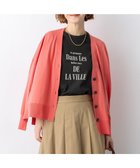 【23区/NIJYUSANKU】の【先行予約/WEB 一部店舗限定】スビンハイツイスト Vネック カーディガン 人気、トレンドファッション・服の通販 founy(ファニー) ファッション Fashion レディースファッション Fashion for Women トップス・カットソー Cut & Sew Tops カーディガン・羽織り Layered Style Cardigans Vネックトップス V-Neck Tops / V-Cut Neckline Shirts インド Indian Textile オレンジ Orange 春 Spring カーディガン Cardigan, Knitwear スリット Slit, Slit Detail ベーシック Basic, Essential リラックス Relax, Relaxed Fit S/S・春夏 SS, Spring/Summer, Warm Season 夏 Summer 2026年 2026 thumbnail ライトオレンジ系|ID: prp329100004868291 ipo3291000000036273161