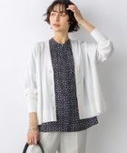 【23区/NIJYUSANKU】の【先行予約/WEB 一部店舗限定】スビンハイツイスト Vネック カーディガン 人気、トレンドファッション・服の通販 founy(ファニー) ファッション Fashion レディースファッション Fashion for Women トップス・カットソー Cut & Sew Tops カーディガン・羽織り Layered Style Cardigans Vネックトップス V-Neck Tops / V-Cut Neckline Shirts インド Indian Textile オレンジ Orange 春 Spring カーディガン Cardigan, Knitwear スリット Slit, Slit Detail ベーシック Basic, Essential リラックス Relax, Relaxed Fit S/S・春夏 SS, Spring/Summer, Warm Season 夏 Summer 2026年 2026 thumbnail ホワイト系|ID: prp329100004868291 ipo3291000000036273162