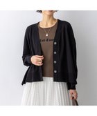 【23区/NIJYUSANKU】の【先行予約/WEB 一部店舗限定】スビンハイツイスト Vネック カーディガン 人気、トレンドファッション・服の通販 founy(ファニー) ファッション Fashion レディースファッション Fashion for Women トップス・カットソー Cut & Sew Tops カーディガン・羽織り Layered Style Cardigans Vネックトップス V-Neck Tops / V-Cut Neckline Shirts インド Indian Textile オレンジ Orange 春 Spring カーディガン Cardigan, Knitwear スリット Slit, Slit Detail ベーシック Basic, Essential リラックス Relax, Relaxed Fit S/S・春夏 SS, Spring/Summer, Warm Season 夏 Summer 2026年 2026 thumbnail ブラック系|ID: prp329100004868291 ipo3291000000036273164