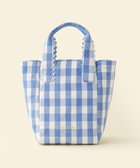 【トッカ/TOCCA】の【WEB&一部店舗限定】WAVES HANDLE TOTE トートバッグ 人気、トレンドファッション・服の通販 founy(ファニー) ファッション Fashion レディースファッション Fashion for Women バッグ Bags アウトドア Outdoor Clothing ウェーブ Wavy Pattern ギンガム Gingham, Gingham Fabric シンプル Simple, Minimal 財布 Wallet, Purse チェック Check, Plaid, Tartan トリミング Trimming, Decorative Edge フォルム Silhouette, Form フリル Frill, Ruffle ブレード Braid, Decorative Trim ポケット Pocket, Pocket Detail ポーチ Pouch, Small Case モダン Modern, Contemporary 旅行 Travel ビジネス 仕事 通勤 Business / Work / Commuting thumbnail ブルー系|ID: prp329100004868292 ipo3291000000036273169