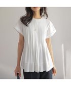 【組曲/KUMIKYOKU】の【先行予約】サマージャージーブラウスライク カットソー 人気、トレンドファッション・服の通販 founy(ファニー) ファッション Fashion レディースファッション Fashion for Women トップス・カットソー Cut & Sew Tops シャツ・ブラウス・オフィスカジュアル Elegant Blouses & Button-Ups ロングTシャツ・Tシャツ Longline T-Shirts & Tees カットソー・ベーシックTシャツ Cut-and-Sewn Tops / Stretch Tees & Basics エレガント 上品 Elegant 春 Spring カットソー Cut and Sewn Top カフス Cuff Design 吸水 Absorbent, Quick-Dry スリーブ Sleeve, Long Sleeve / Short Sleeve チュニック Tunic, Long Top ドロップ Drop Shoulder, Dropped Style フィット Fit, Slim Fit フレア Flare, Flared 半袖 Short Sleeve, Half Sleeve S/S・春夏 SS, Spring/Summer, Warm Season おすすめ Recommended / Our Picks 夏 Summer thumbnail ホワイト系|ID: prp329100004868295 ipo3291000000036273181