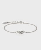 【ポール スミス/Paul Smith】のDouble Ring Motif ブレスレット 人気、トレンドファッション・服の通販 founy(ファニー) ファッション Fashion レディースファッション Fashion for Women ジュエリー Jewelry ファッションリング Fashion Rings チェーン＆カフブレスレット Cuff & Chain Bracelets おすすめ Recommended / Our Picks アクセサリー Fashion Accessories ギフト プレゼント Gift / Present シルバー Silver, Metallic Silver シンプル Simple, Minimal ジュエリー Jewelry, Accessories チェーン Chain, Chain Strap ブレスレット Bracelet, Wristband モチーフ Motif, Design Theme thumbnail シルバー|ID: prp329100004868301 ipo3291000000036273251