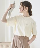 【ウィゴー/WEGO】の【洗える/綿100%】USPOLOワンポイントTシャツ オフホワイト|ID: prp329100004868460 ipo3291000000036278417