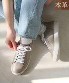 【ポインター/Pointer】の本革スライドオンスニーカー 人気、トレンドファッション・服の通販 founy(ファニー) ファッション Fashion レディースファッション Fashion for Women スニーカー Sneakers, Trainers フィット Fit, Slim Fit ベーシック Basic, Essential thumbnail ライトグレー|ID: prp329100004868463 ipo3291000000036278429