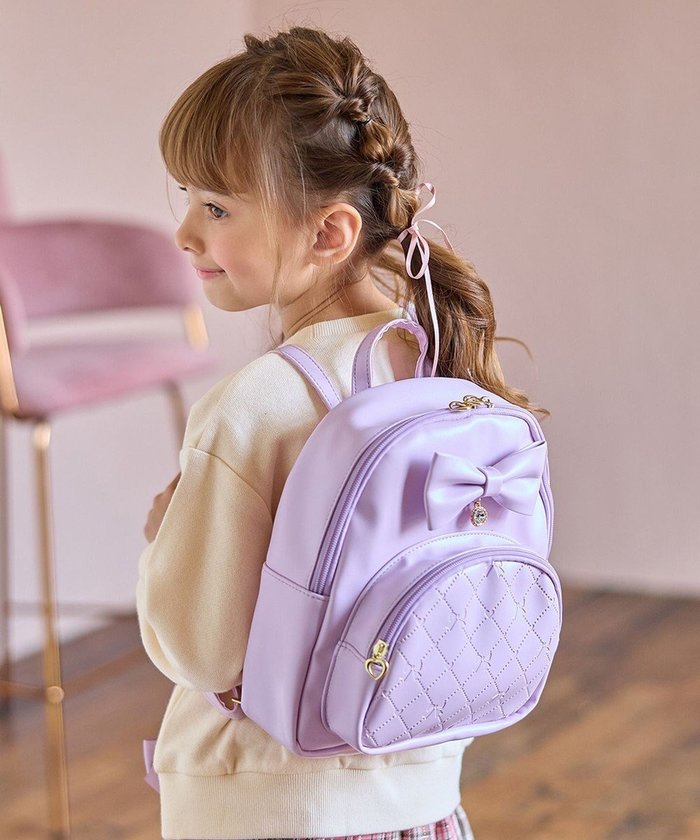 【エニィ/ANY / KIDS】のリボンリュックサック インテリア・キッズ・メンズ・レディースファッション・服の通販 founy(ファニー) https://founy.com/ ファッション Fashion キッズファッション Fashion for Kids スマホ Smartphone, Mobile Device 人気 Popular, Best Seller ビジュー Bijou, Jewel-like Accent ポケット Pocket, Pocket Detail ラベンダー Lavender リボン Ribbon, Bow リュック Backpack, Rucksack 再入荷 Restock / Back in Stock ギフト プレゼント Gift / Present |ID: prp329100004868464 ipo3291000000036278432