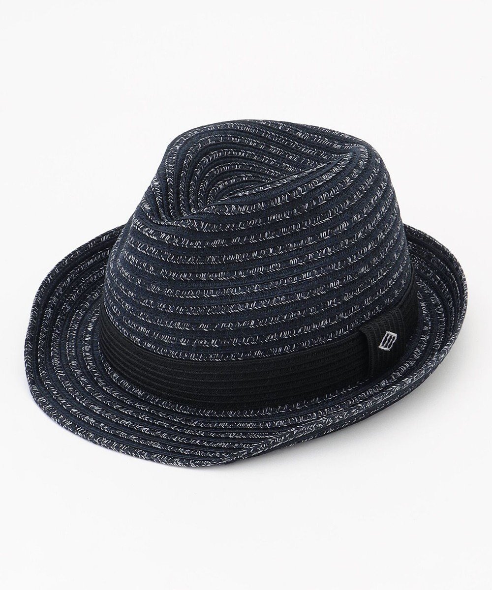 【ジョセフ アブード/JOSEPH ABBOUD / MEN】の【日経スタイルマガジン掲載・ウォッシャブル】ウォッシャブルブレード ハット インテリア・キッズ・メンズ・レディースファッション・服の通販 founy(ファニー) 　ファッション　Fashion　メンズファッション　Fashion for Men　ウォッシャブル　Machine Washable　ボーダー　Border, Stripe　メランジ　Melange, Mixed Yarn　ワンポイント　One Point, Statement Accent　夏　Summer　帽子　Hat, Headwear　雑誌　Magazine, Fashion Magazine　ネイビー系1|ID: prp329100004868475 ipo3291000000036278471