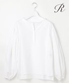 【23区/NIJYUSANKU】の【R(アール)】THOMAS MASON ボリュームスリーブ ブラウス 人気、トレンドファッション・服の通販 founy(ファニー) ファッション Fashion レディースファッション Fashion for Women トップス・カットソー Cut & Sew Tops シャツ・ブラウス・オフィスカジュアル Elegant Blouses & Button-Ups ボリューム袖・フリルスリーブブラウス Voluminous & Ruffle Sleeves / Puffy Sleeve Tops 春 Spring カッティング Cutting Detail シルク Silk, 100% Silk シルケット Silket, Silky Cotton スキッパー Skipper, Open Collar スクエア Square, Square Shape スリーブ Sleeve, Long Sleeve / Short Sleeve なめらか Smooth, Silky Texture 人気 Popular, Best Seller ハンカチ Handkerchief, Hanky S/S・春夏 SS, Spring/Summer, Warm Season 夏 Summer 2025年 2025 2025春夏・S/S Spring/Summer 2025 SS25 thumbnail ホワイト系|ID: prp329100004868479 ipo3291000000036278494