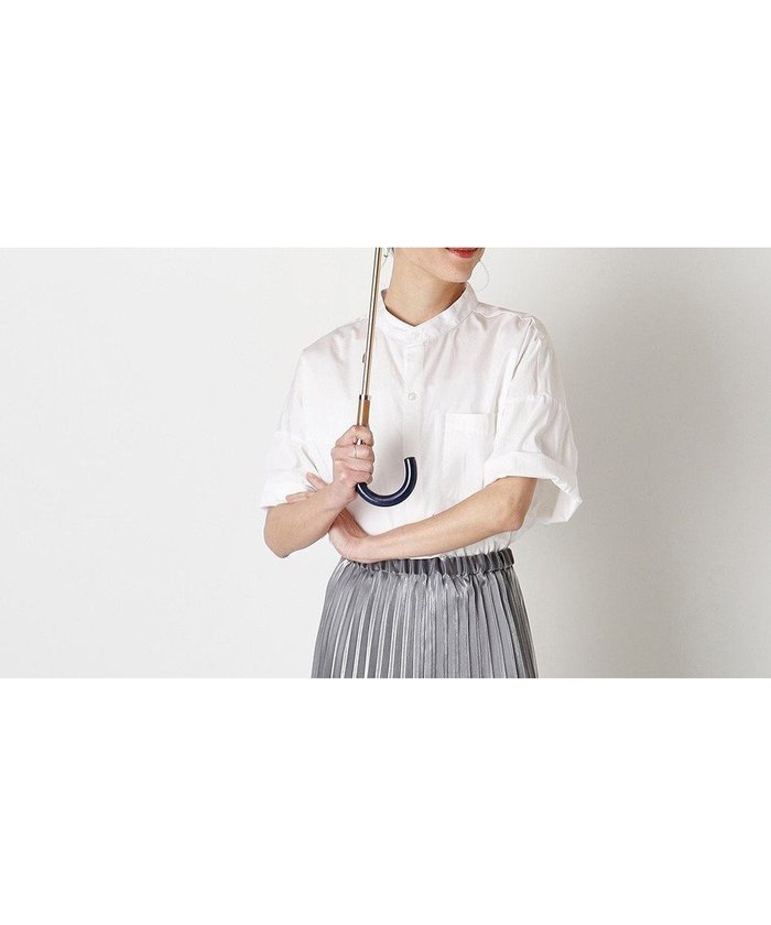 【ムーンバット/MOONBAT】の【雨傘】POLO RALPH LAUREN(ポロ ラルフローレン)長傘 ツイル無地×RAIN BEAR インテリア・キッズ・メンズ・レディースファッション・服の通販 founy(ファニー) https://founy.com/ ファッション Fashion レディースファッション Fashion for Women レイングッズ・傘・晴雨兼用傘 Umbrellas & Rain Gear アイビー Ivy Pattern 傘 Umbrella, Parasol ツイル Twist, Twisted Detail トリミング Trimming, Decorative Edge ニューヨーク New York, NYC Style フェミニン Feminine, Girly 無地 Plain, Solid Color |ID: prp329100004868486 ipo3291000000036278530