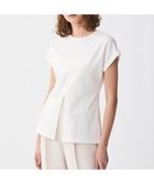 【アンクレイヴ/uncrave】のダブルフェイスジャージー 2WAYスリットトップス 人気、トレンドファッション・服の通販 founy(ファニー) ファッション Fashion レディースファッション Fashion for Women トップス・カットソー Cut & Sew Tops シャツ・ブラウス・オフィスカジュアル Elegant Blouses & Button-Ups ロングTシャツ・Tシャツ Longline T-Shirts & Tees カットソー・ベーシックTシャツ Cut-and-Sewn Tops / Stretch Tees & Basics 春 Spring カットソー Cut and Sewn Top シルケット Silket, Silky Cotton スリット Slit, Slit Detail スリーブ Sleeve, Long Sleeve / Short Sleeve タイトスカート Pencil Skirt, Tight Skirt フレンチ French, French Style ロールアップ Roll-Up, Cuffed Hem ワイド Wide, Wide Fit S/S・春夏 SS, Spring/Summer, Warm Season 夏 Summer thumbnail オフ|ID: prp329100004868487 ipo3291000000036278535