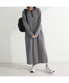 【グリーンパークス/Green Parks】のヘンリーネックワンピース Border Gray|ID: prp329100004868511 ipo3291000000036278672