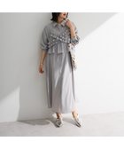 【グリーンパークス/Green Parks】のSET2点フリルビスチェ+シャツワンピース Gray|ID: prp329100004868512 ipo3291000000036278675