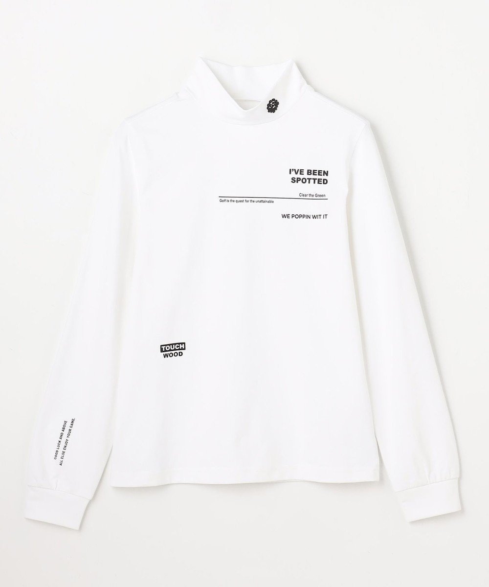 【ピーダブリュサーキュラス/PW CIRCULUS】の【WOMEN】ベーシックロングスリーブモックネック ゴルフウェア レディース 人気、トレンドファッション・服の通販 founy(ファニー) 　ファッション　Fashion　レディースファッション　Fashion for Women　トップス・カットソー　Cut & Sew Tops　シャツ・ブラウス・オフィスカジュアル　Elegant Blouses & Button-Ups　ロングTシャツ・Tシャツ　Longline T-Shirts & Tees　カットソー・ベーシックTシャツ　Cut-and-Sewn Tops / Stretch Tees & Basics　インナー　Innerwear　カットソー　Cut and Sewn Top　グラフィック　Graphic, Graphic Design　ゴルフ　Golf　ストレッチ　Stretch, Stretchy Fabric　ベーシック　Basic, Essential　モックネック　Mock Neck, Short Turtleneck　モノトーン　Monotone, Black and White　吸水　Absorbent, Quick-Dry　夏　Summer　春　Spring　S/S・春夏　SS, Spring/Summer, Warm Season　長袖　Long Sleeve, Full Sleeve　 other-1|ID: prp329100004868515 ipo3291000000036278685