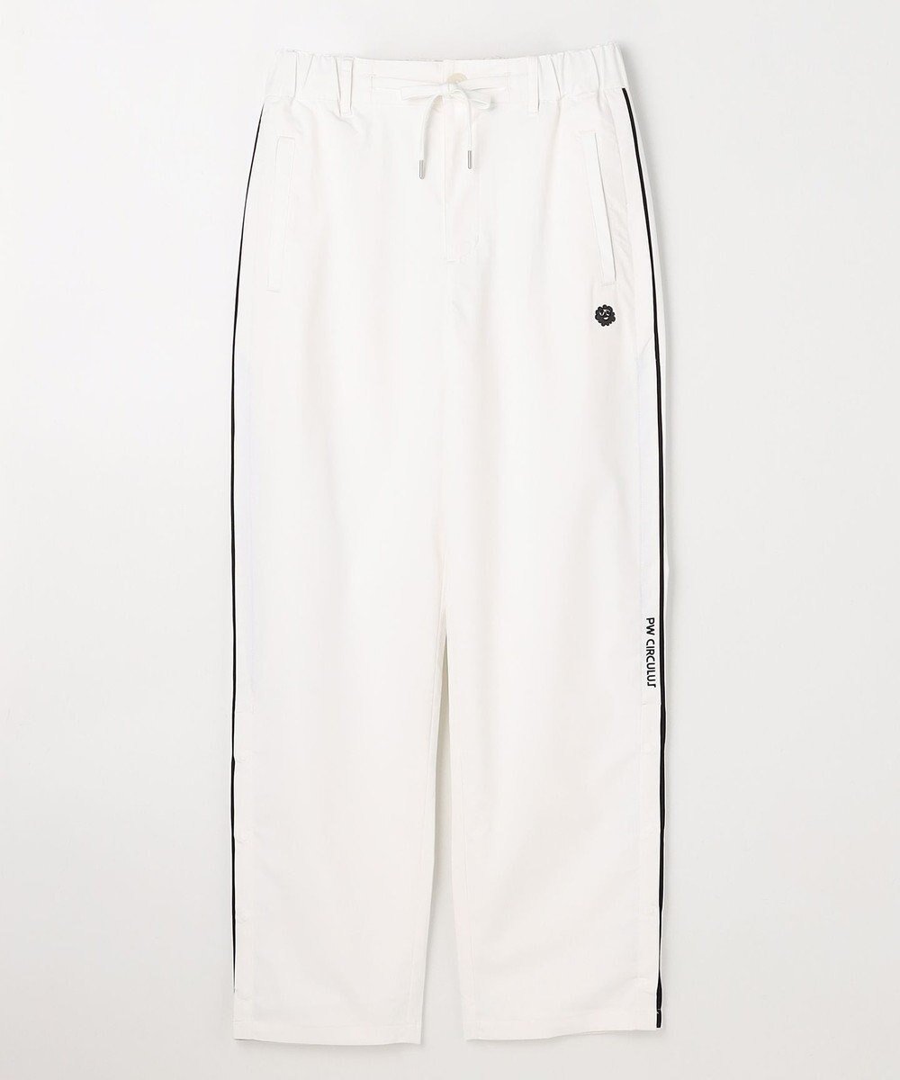 【ピーダブリュサーキュラス/PW CIRCULUS】の【WOMEN】サイドボタン デザインパンツ ゴルフウェア レディース インテリア・キッズ・メンズ・レディースファッション・服の通販 founy(ファニー) 　ファッション　Fashion　レディースファッション　Fashion for Women　パンツ　Pants & Trousers　春　Spring　軽量　Lightweight, Ultra Light　シンプル　Simple, Minimal　ストレッチ　Stretch, Stretchy Fabric　トレンド　Trend, Trending Now　人気　Popular, Best Seller　フィット　Fit, Slim Fit　フレア　Flare, Flared　ボトム　Bottoms, Lower Wear　S/S・春夏　SS, Spring/Summer, Warm Season　夏　Summer　ゴルフ　Golf　ホワイト系|ID: prp329100004868517 ipo3291000000036278692