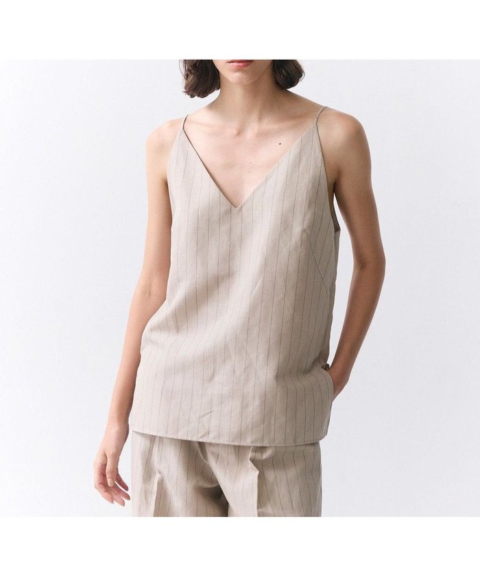 【ベイジ,/BEIGE,】のERYTH / リネンストライプ キャミソール インテリア・キッズ・メンズ・レディースファッション・服の通販 founy(ファニー) https://founy.com/ ファッション Fashion レディースファッション Fashion for Women トップス・カットソー Cut & Sew Tops キャミソール&ノースリーブ Camisoles & Sleeveless Tops シャツ・ブラウス・オフィスカジュアル Elegant Blouses & Button-Ups なめらか Smooth, Silky Texture インナー Innerwear キャミソール Camisole, Spaghetti Strap Top ジャケット Jacket, Outerwear スクエア Square, Square Shape ストライプ Stripe, Striped Pattern セットアップ Set-Up, Coordinated Outfit デニム Denim, Jeans Material リネン Linen, Linen Fabric エレガント 上品 Elegant 夏 Summer 春 Spring S/S・春夏 SS, Spring/Summer, Warm Season ビジネス 仕事 通勤 Business / Work / Commuting |ID: prp329100004868518 ipo3291000000036278695