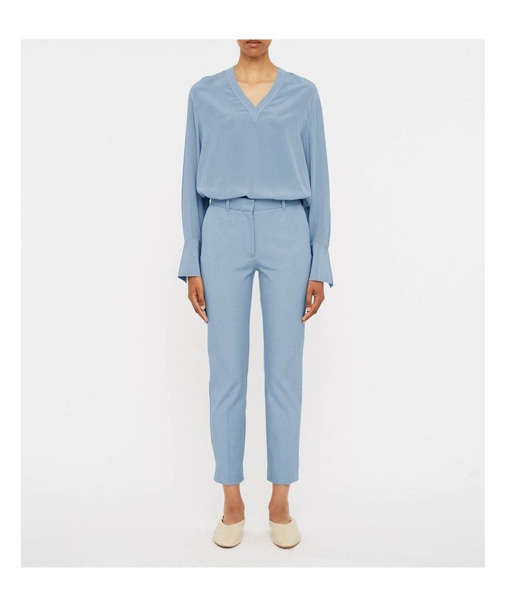 【ジョゼフ/JOSEPH】のギャバジンストレッチ スリムストレートトラウザーズ 人気、トレンドファッション・服の通販 founy(ファニー) 　ファッション　Fashion　レディースファッション　Fashion for Women　パンツ　Pants & Trousers　アンクル　Ankle-Length Design　イタリア　Italy　コンパクト　Compact, Small Size　ストレッチ　Stretch, Stretchy Fabric　フロント　Front, Front Design　ポケット　Pocket, Pocket Detail　夏　Summer　春　Spring　S/S・春夏　SS, Spring/Summer, Warm Season　 other-1|ID: prp329100004868526 ipo3291000000036278720