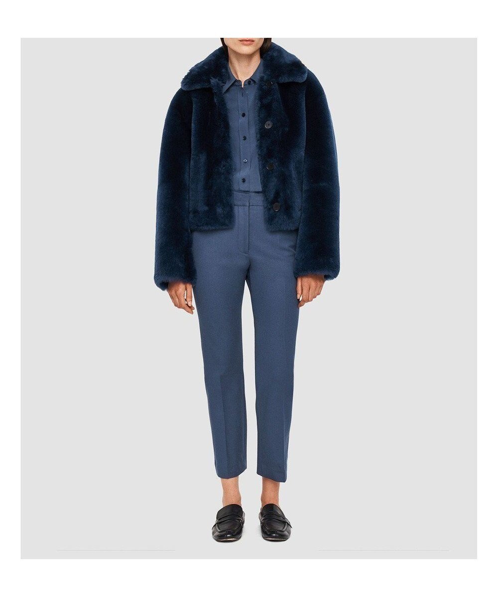 【ジョゼフ/JOSEPH】のギャバジンストレッチ スリムストレートトラウザーズ インテリア・キッズ・メンズ・レディースファッション・服の通販 founy(ファニー) 　ファッション　Fashion　レディースファッション　Fashion for Women　パンツ　Pants & Trousers　アンクル　Ankle-Length Design　イタリア　Italy　コンパクト　Compact, Small Size　ストレッチ　Stretch, Stretchy Fabric　フロント　Front, Front Design　ポケット　Pocket, Pocket Detail　夏　Summer　春　Spring　S/S・春夏　SS, Spring/Summer, Warm Season　Harbour|ID: prp329100004868526 ipo3291000000036278724