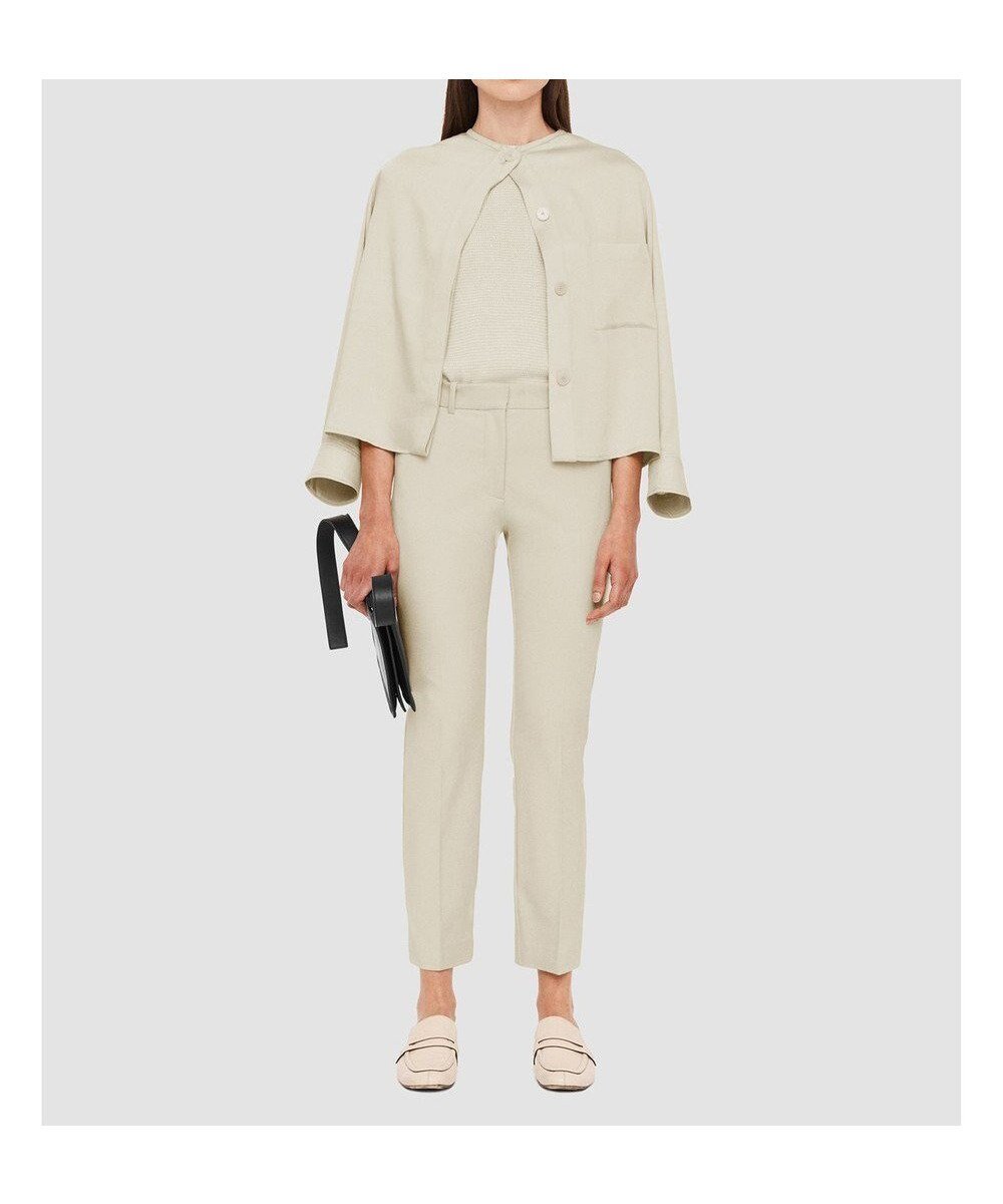 【ジョゼフ/JOSEPH】のギャバジンストレッチ スリムストレートトラウザーズ インテリア・キッズ・メンズ・レディースファッション・服の通販 founy(ファニー) 　ファッション　Fashion　レディースファッション　Fashion for Women　パンツ　Pants & Trousers　アンクル　Ankle-Length Design　イタリア　Italy　コンパクト　Compact, Small Size　ストレッチ　Stretch, Stretchy Fabric　フロント　Front, Front Design　ポケット　Pocket, Pocket Detail　夏　Summer　春　Spring　S/S・春夏　SS, Spring/Summer, Warm Season　Quail|ID: prp329100004868526 ipo3291000000036278725