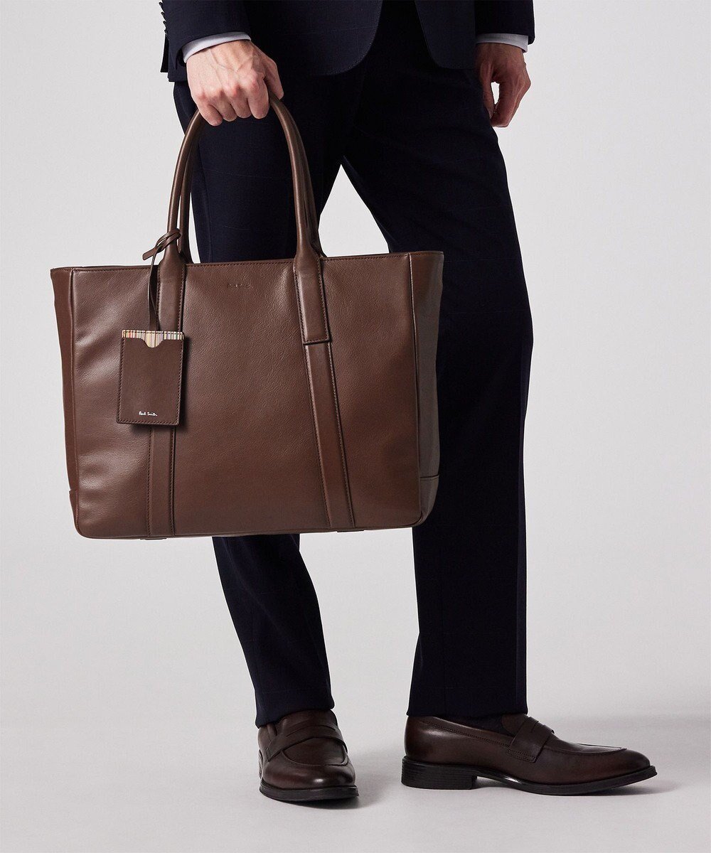 【ポールスミス/Paul Smith / MEN】のモダンビジネス トートバッグ 人気、トレンドファッション・服の通販 founy(ファニー) 　ファッション　Fashion　メンズファッション　Fashion for Men　バッグ　Bags　トートバッグ / 通勤・大容量バッグ　Tote Bags　エレガント 上品　Elegant　シンプル　Simple, Minimal　スーツ　Suit, Formalwear　セットアップ　Set-Up, Coordinated Outfit　プリント　Print, Printed Pattern　ポケット　Pocket, Pocket Detail　メンズ　Men's, Menswear　モダン　Modern, Contemporary　ビジネス 仕事 通勤　Business / Work / Commuting　 other-1|ID: prp329100004868532 ipo3291000000036278772